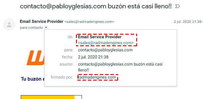 3 elementos que delatan a las campañas de phishing o fraude por email