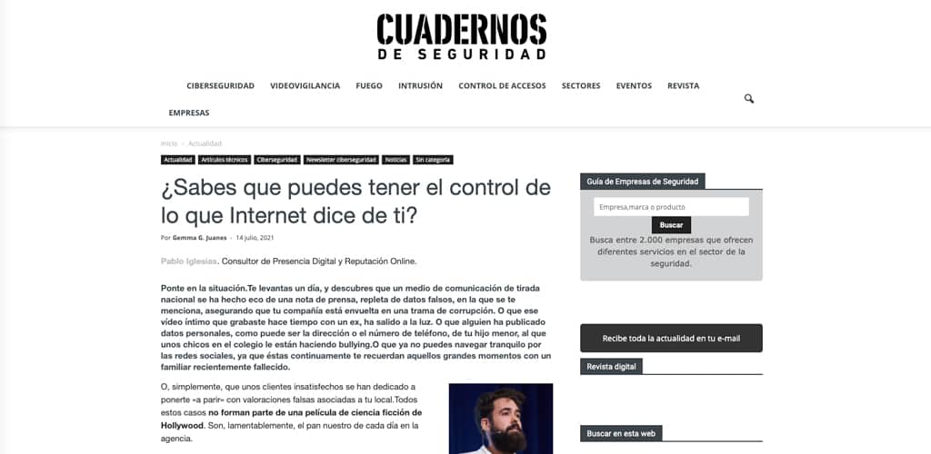 internet privacidad