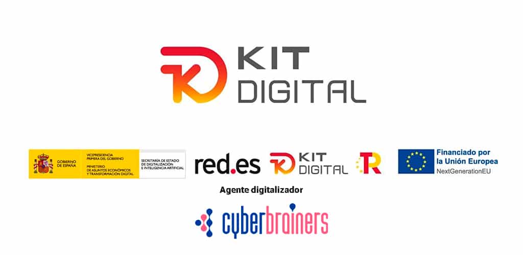 CyberBrainers Agente Digitalizador del programa Kit Digital de los fondos europeos