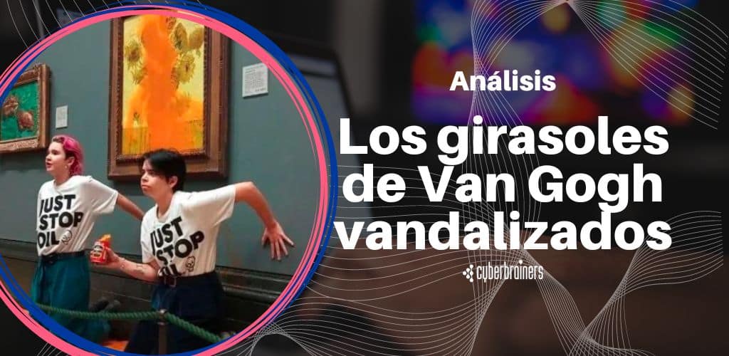 girasoles van gogh vandalizados