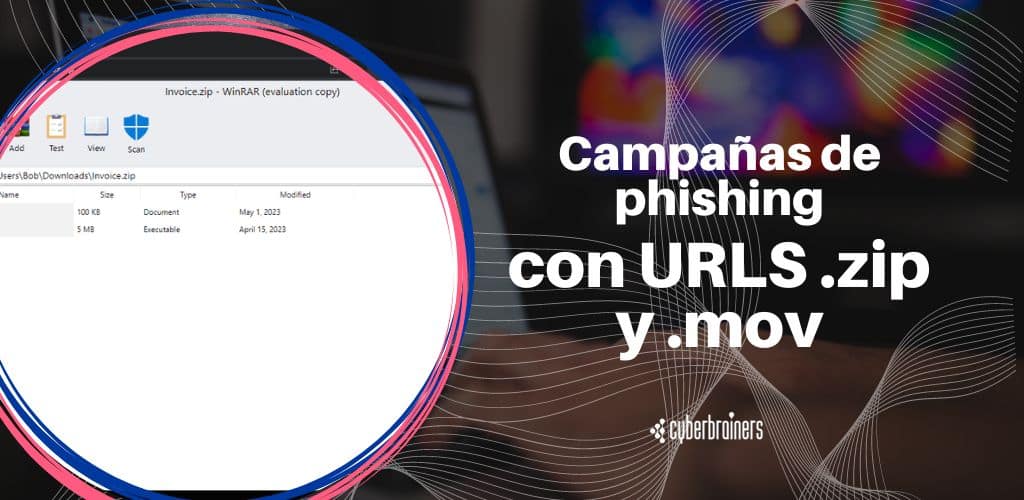 El que avisa no es traidor: Ya circulan campañas de phishing con URLs .zip