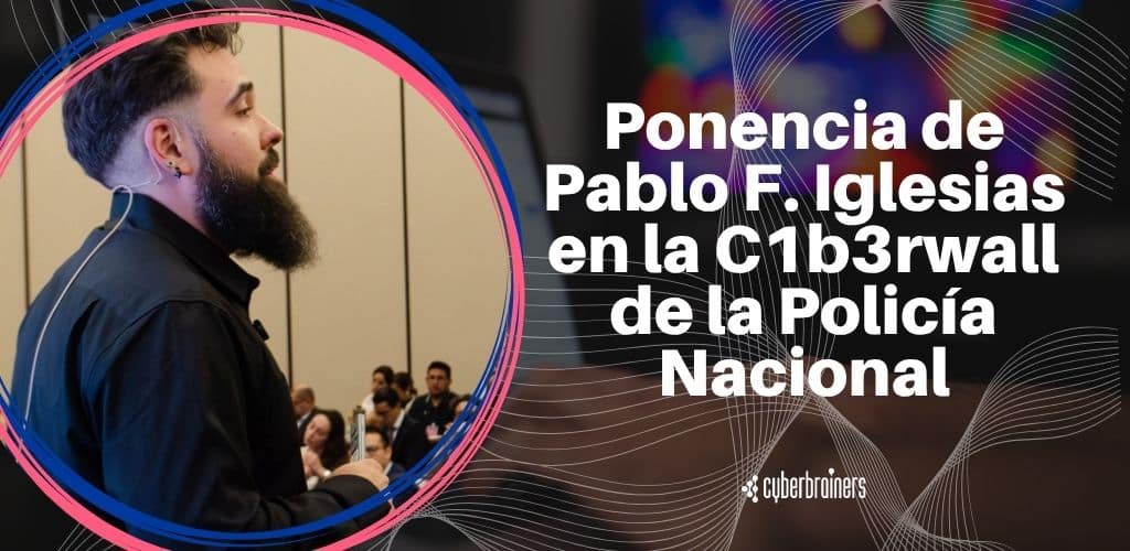 Pablo F. Iglesias, tercera ponencia en C1b3rwall: blockchain, fraude cripto y ofuscación del dinero robado